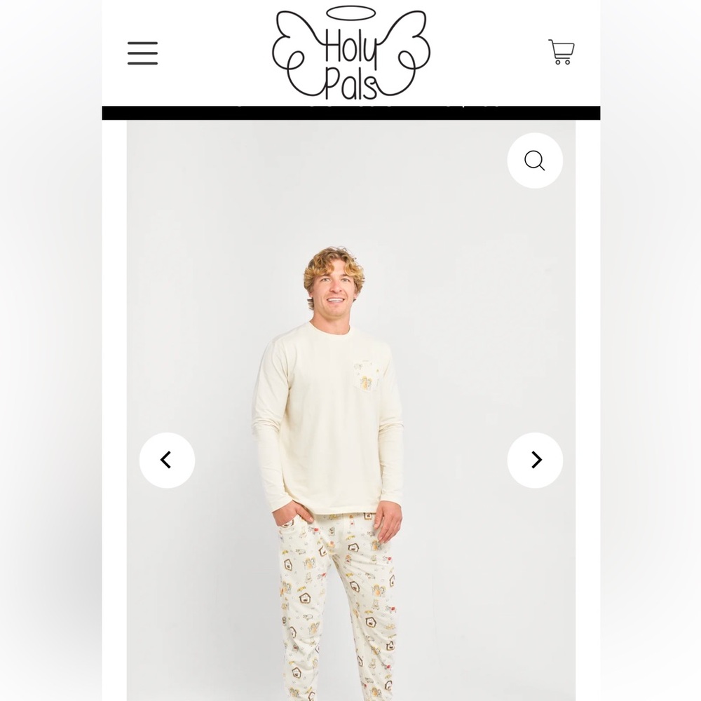 NWT Holy Pals Pajama Set